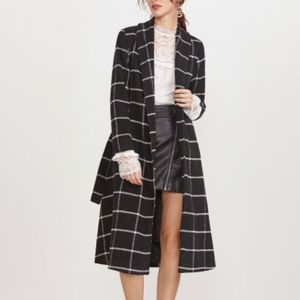 Black and White Coat